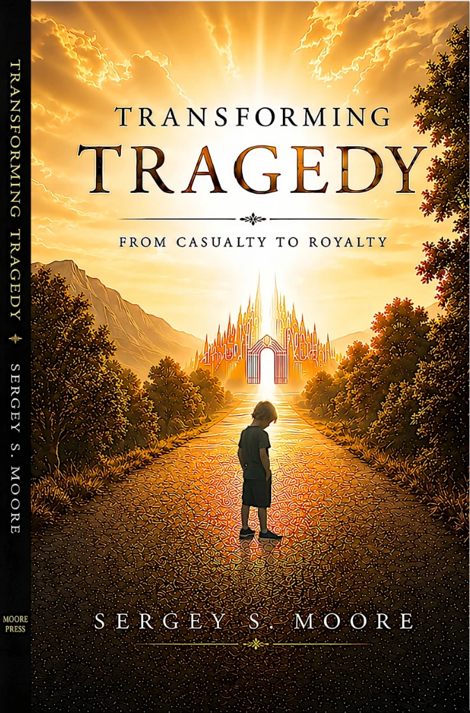 Transforming Tragedy: From Casualty to Royalty, by Sergey S. Moore — book cover
